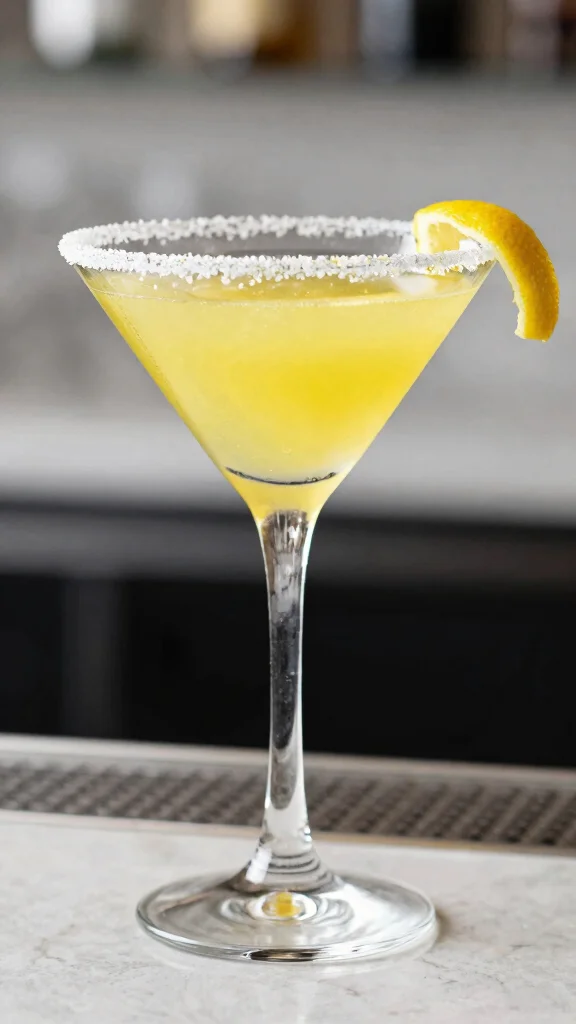 21 Easy Cocktails That Will Impress Your Friends (Even If You're Not a Bartender!) - 16. Lemon Drop Martini
