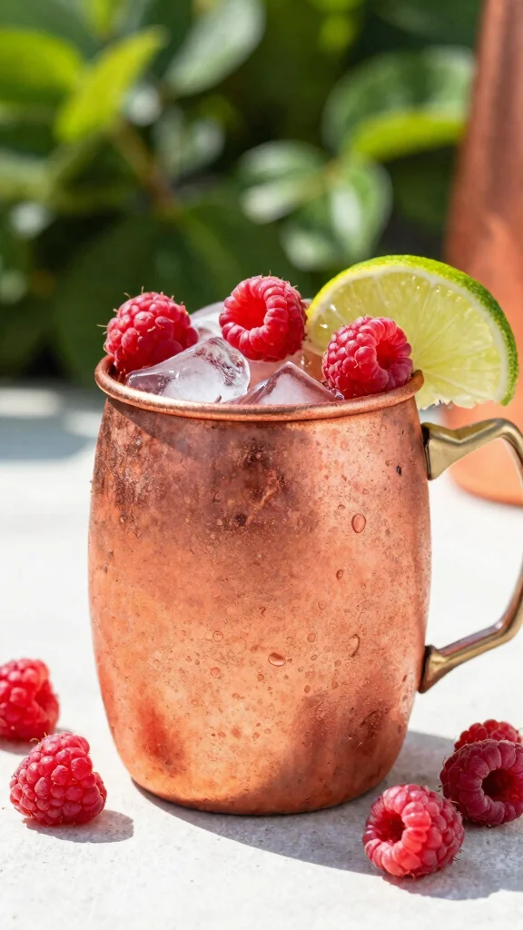 21 Easy Cocktails That Will Impress Your Friends (Even If You're Not a Bartender!) - 19. Raspberry Mule