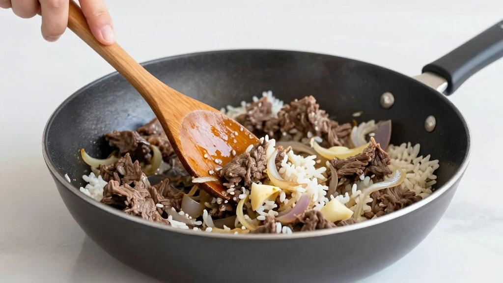 Cheesy Hamburger Rice Casserole My Weekly Obsession Recipe - Step 4: Combine with Rice