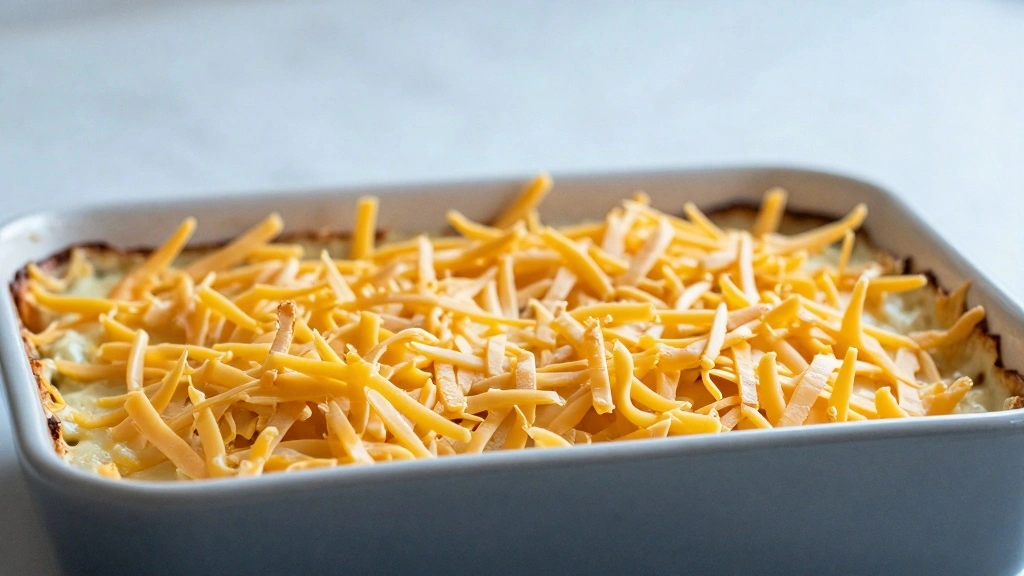 Cheesy Hamburger Rice Casserole My Weekly Obsession Recipe - Step 7: Add Cheese Topping