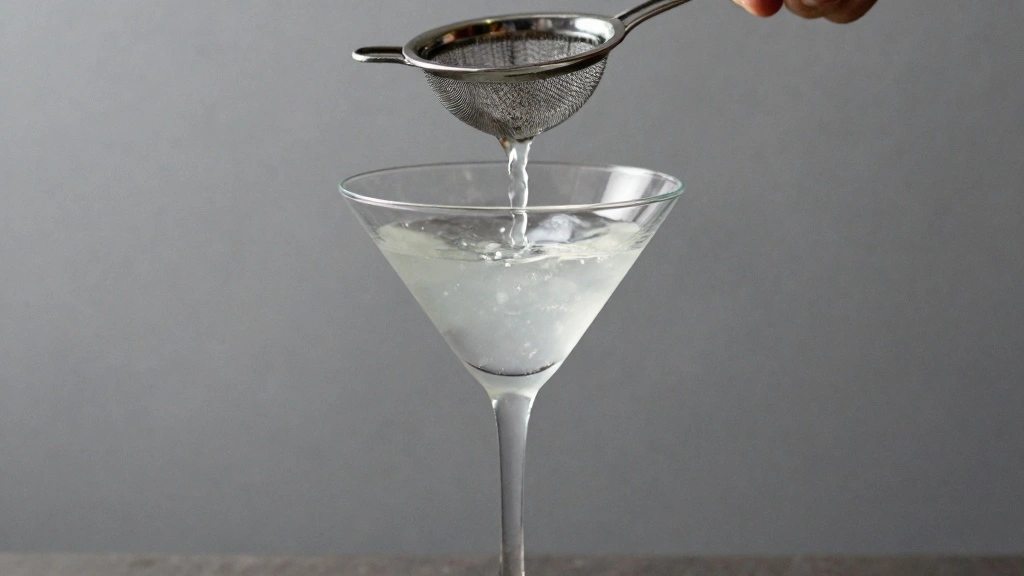 Chill Out Easy Lychee Martini Recipe Only 3 Ingredients Needed - Step 4: Strain into Glass