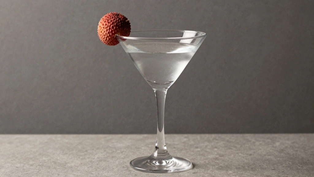 Chill Out Easy Lychee Martini Recipe Only 3 Ingredients Needed - Step 5: Garnish the Drink