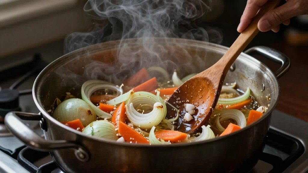 Delicious Easy Family Approved Lasagna Soup Better Than Actual Lasagna - Step 2: Sauté Vegetables