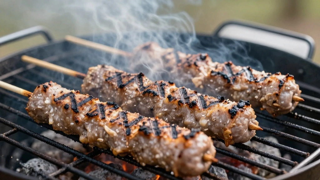 Delicious Simple Ground Lamb Recipes Juiciest Kofta Ever - Step 5: Grill Koftas