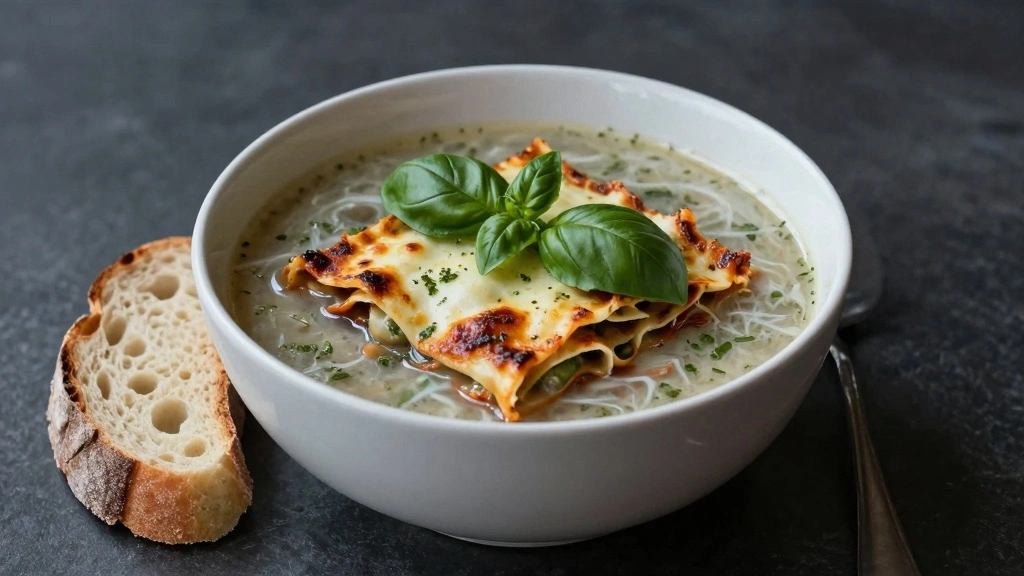 Deliciously Cozy Vegan Lasagna Soup for Any Night Secret Recipe - Step 8: Serve the Soup