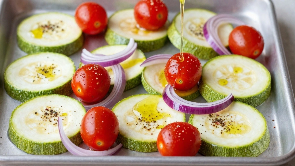 Flavorful Vegan Mediterranean Bowls Effortless Meals Viral Chickpea Bowl - Step 3: Roast Vegetables