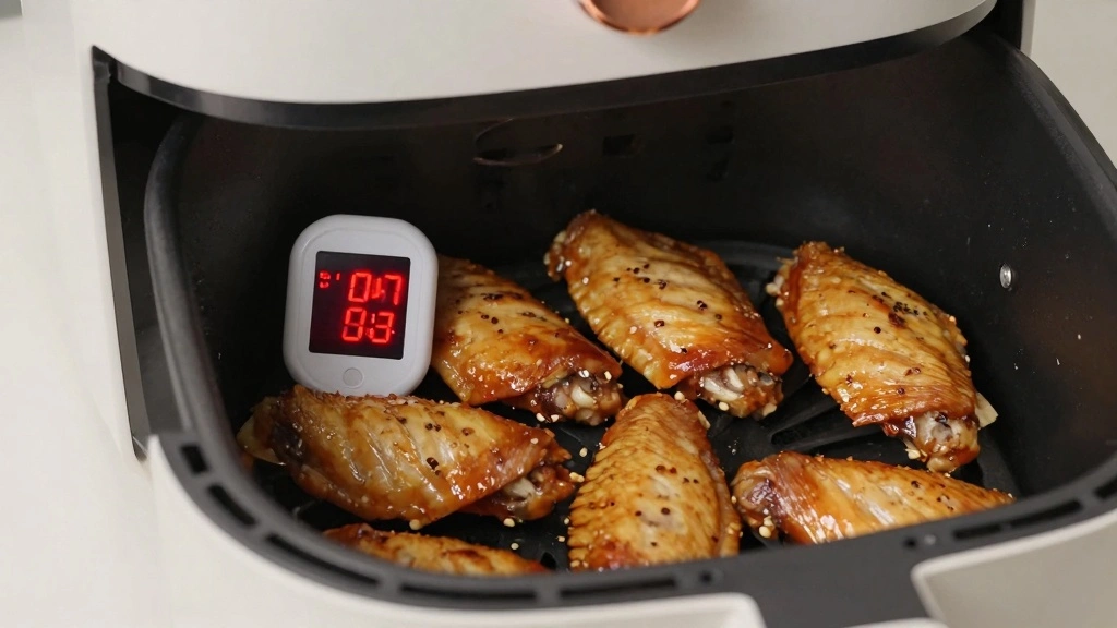 Get Perfectly Crispy Air Fryer Chicken Wings Never-Fail Recipe - Step 7: Check for Doneness