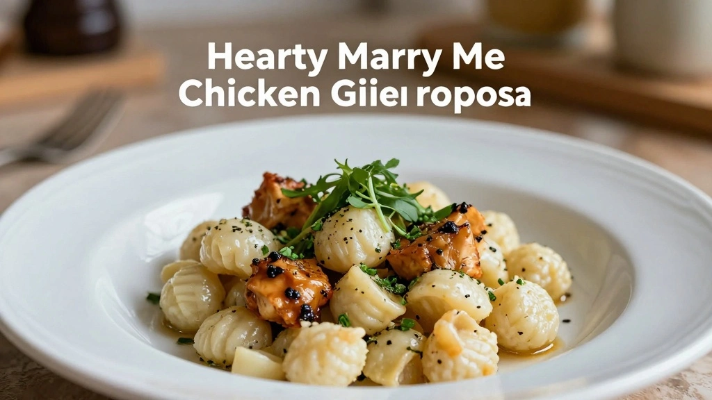 Hearty Marry Me Chicken Gnocchi The Proposal Recipe That Works