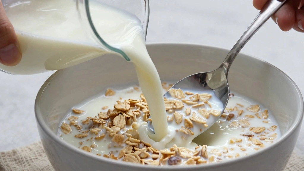 Meal Prep Magic Simple Overnight Oats Most Requested Ever - Step 2: Add the Milk