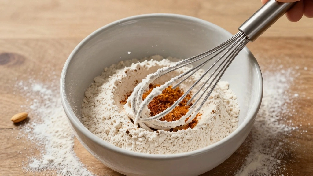 Moist Flavorful Keto Pumpkin Muffins Best Low-Carb Recipe - Step 2: Mix Dry Ingredients