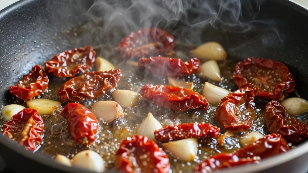 Mouthwatering Marry Me Chicken You'll Fall in Love Instantly - Step 3: Sauté Garlic and Tomatoes