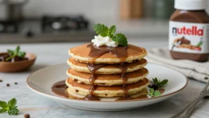 Nutella-Stuffed Pancakes Gooiest Breakfast on Earth