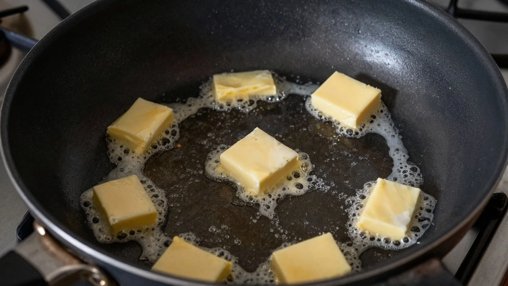 Nutella-Stuffed Pancakes Gooiest Breakfast on Earth - Step 4: Prepare the Skillet