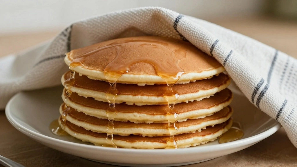 Nutella-Stuffed Pancakes Gooiest Breakfast on Earth - Step 7: Keep Pancakes Warm