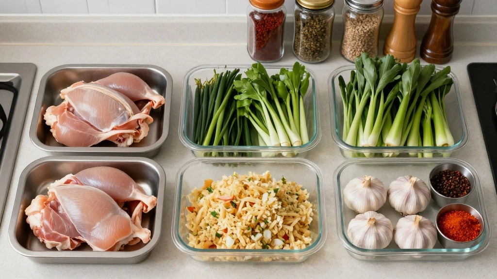 One Pan Garlic Parmesan Chicken Vegetables Dinner Zero Energy Masterpiece - Step 1: Prepare Ingredients