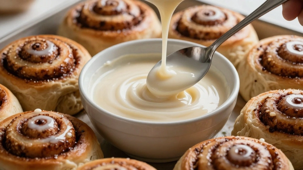 Pumpkin Shaped Cinnamon Rolls Fall Recipe Cutest Ever - Step 8: Prepare the Glaze and Serve