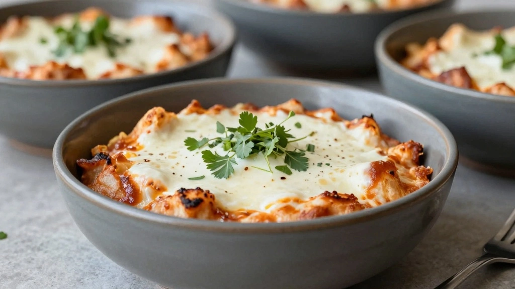 Quick Yummy Cottage Cheese Power Lunches Famous Pizza Bowl - Step 5: Assemble the Bowl