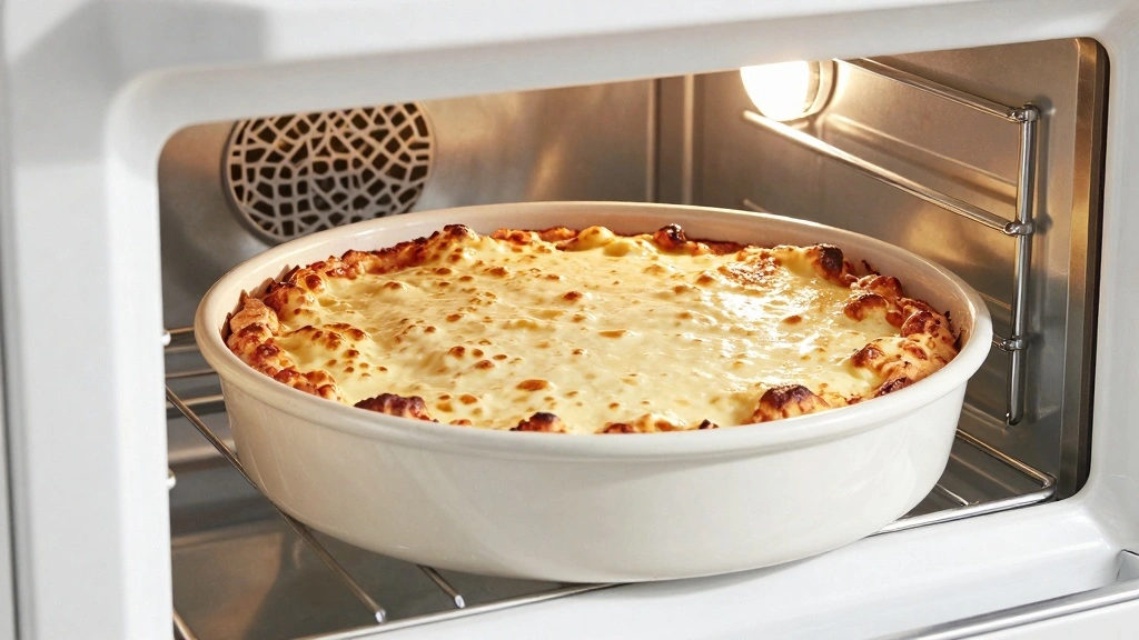 Satisfying Cottage Cheese Pizza Bowl You Have to Try Viral Version - Step 6: Bake the Dish