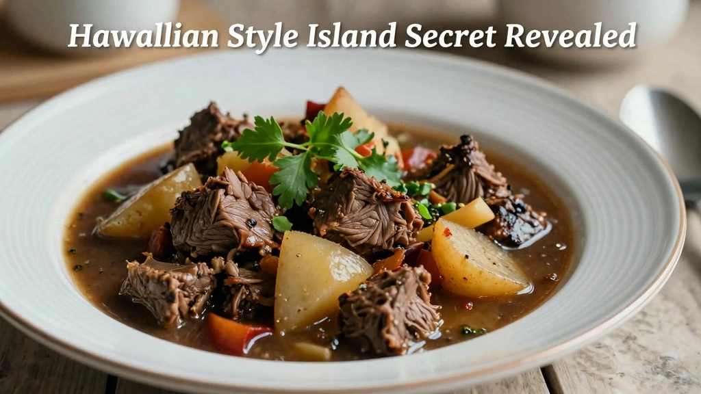 Savory Beef Stew Recipe Hawaiian Style Island Secret Revealed