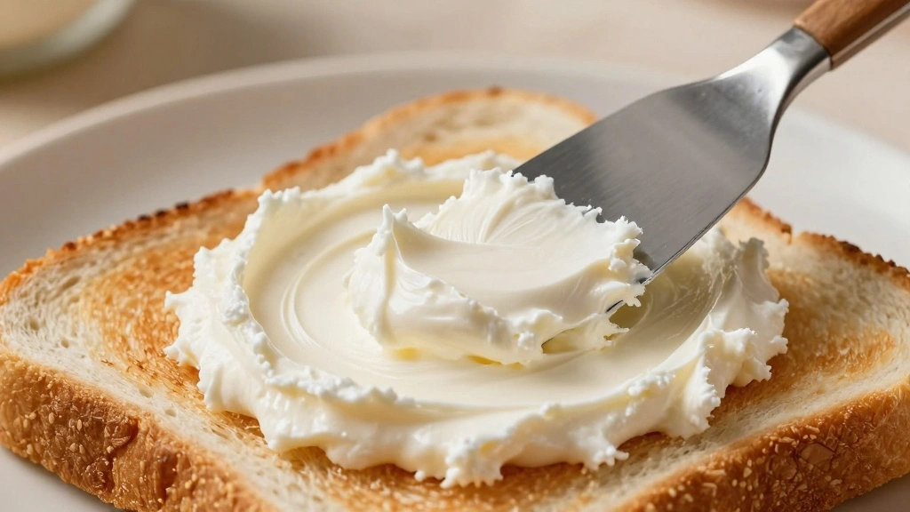 Tasty Cottage Cheese Breakfast Recipes Viral Whipped Toast Edition - Step 4: Spread Cottage Cheese