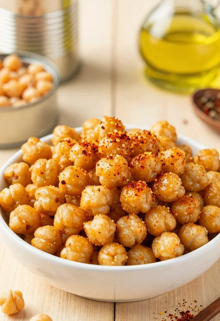 16 Air Fryer Meal Prep Recipes for Weekly Cooking - 1. Crispy Air Fryer Chickpeas 1