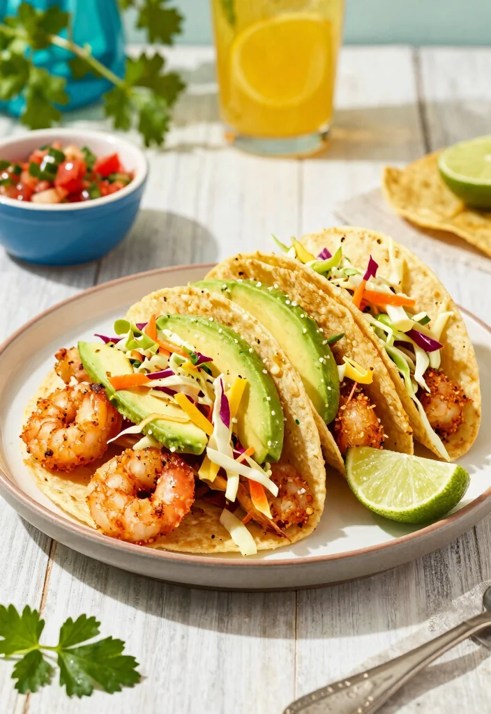 16 Air Fryer Meal Prep Recipes for Weekly Cooking - 10. Air Fryer Shrimp Tacos 1