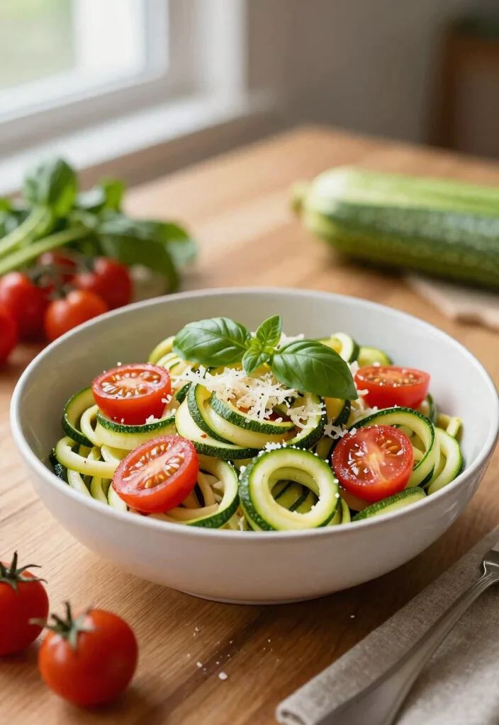 16 Breakfast Bowl Meal Prep Recipes to Kickstart Your Day - 15. Zucchini Noodle Bowl 1