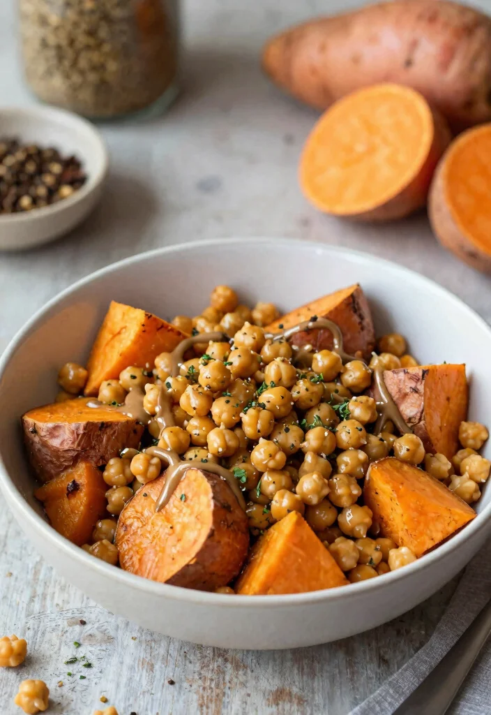 16 Breakfast Bowl Meal Prep Recipes to Kickstart Your Day - 4. Sweet Potato & Chickpea Bowl 1