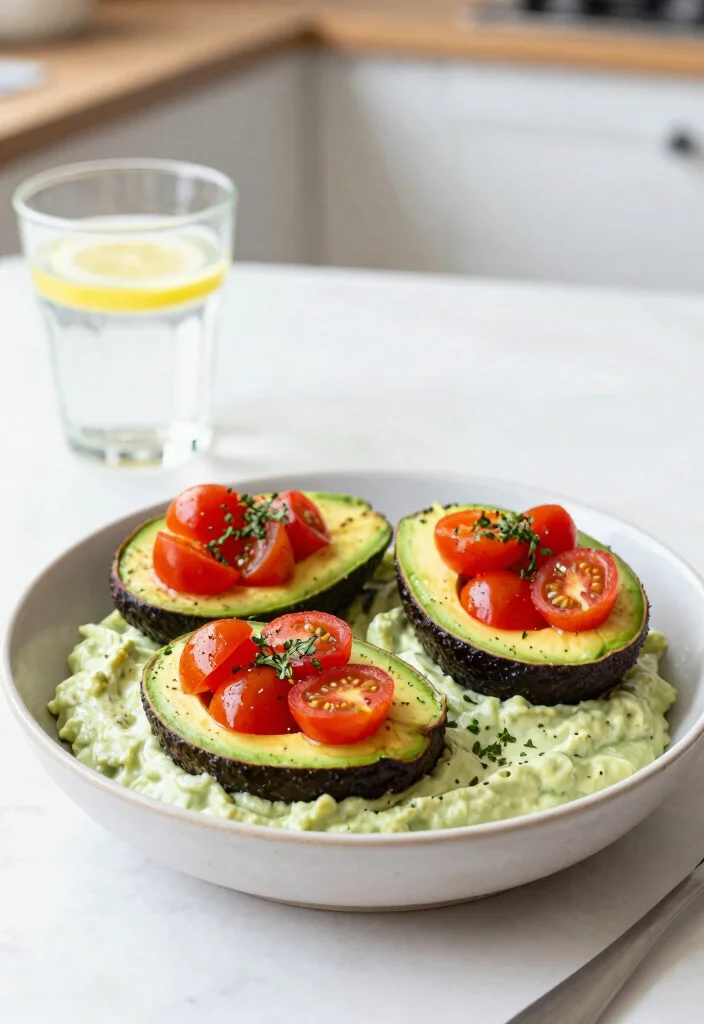 16 Breakfast Bowl Meal Prep Recipes to Kickstart Your Day - 9. Creamy Avocado & Tomato Bowl 1