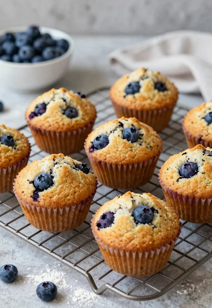 16 Breakfast Freezer Meal Prep Recipes for Busy Families - 13. Whole Wheat Blueberry Muffins 1