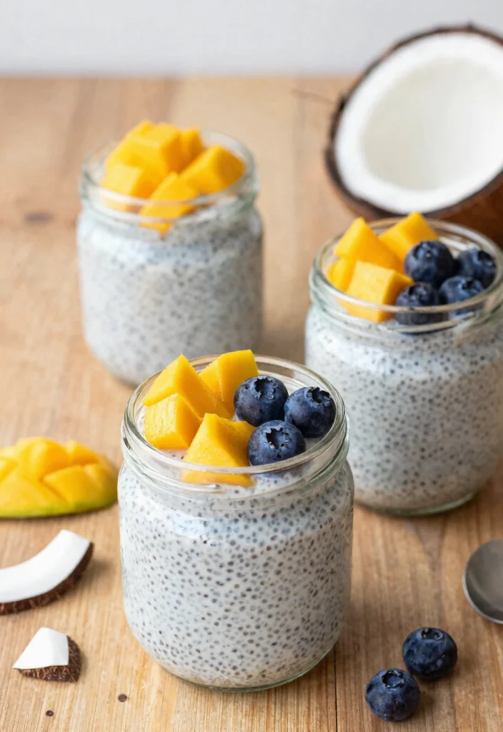 16 Breakfast Freezer Meal Prep Recipes for Busy Families - 16. Coconut Chia Seed Pudding 1