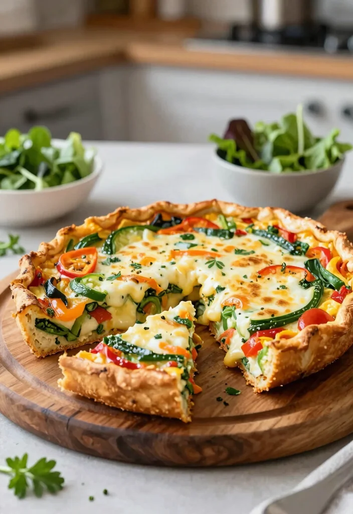 16 Breakfast Freezer Meal Prep Recipes for Busy Families - 8. Veggie and Cheese Frittata 1