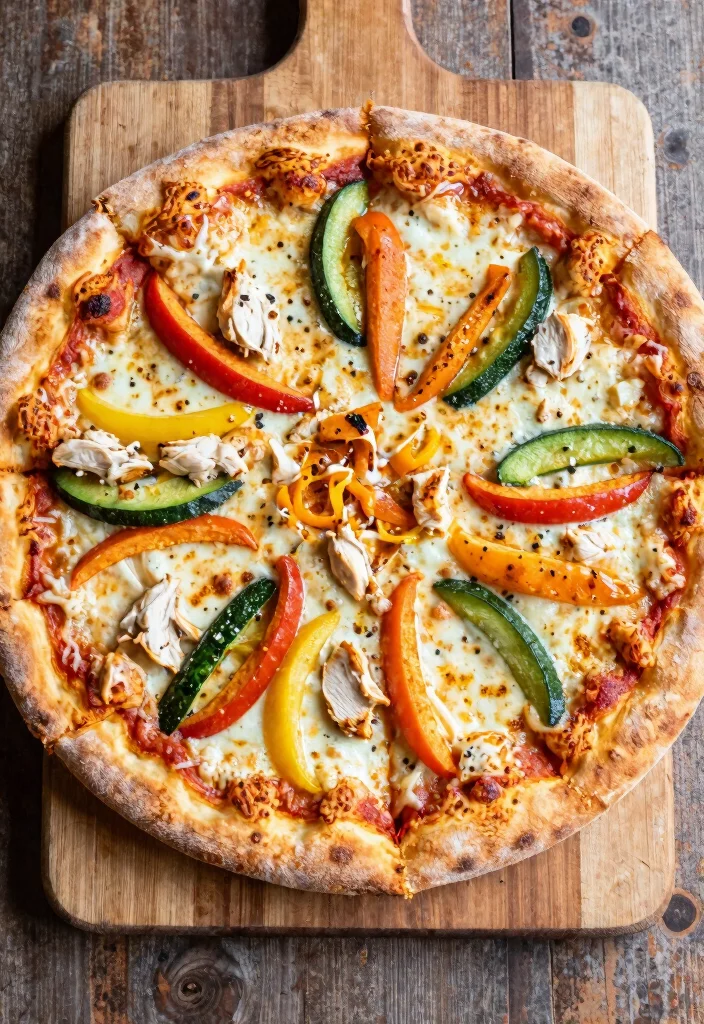 16 Buffalo Chicken Meal Prep Recipes for Healthy Weight Loss - 12. Buffalo Chicken Pizza 1