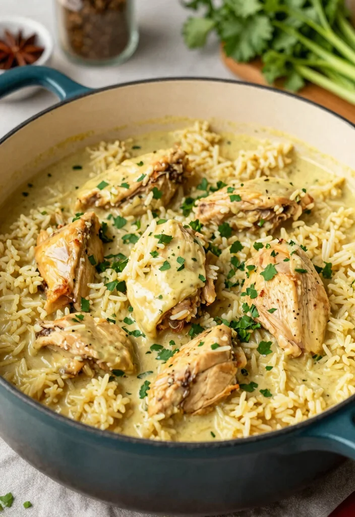 16 Chicken and Rice Meal Prep Recipes for Fitness Enthusiasts - 4. One-Pot Curry Chicken and Rice 1