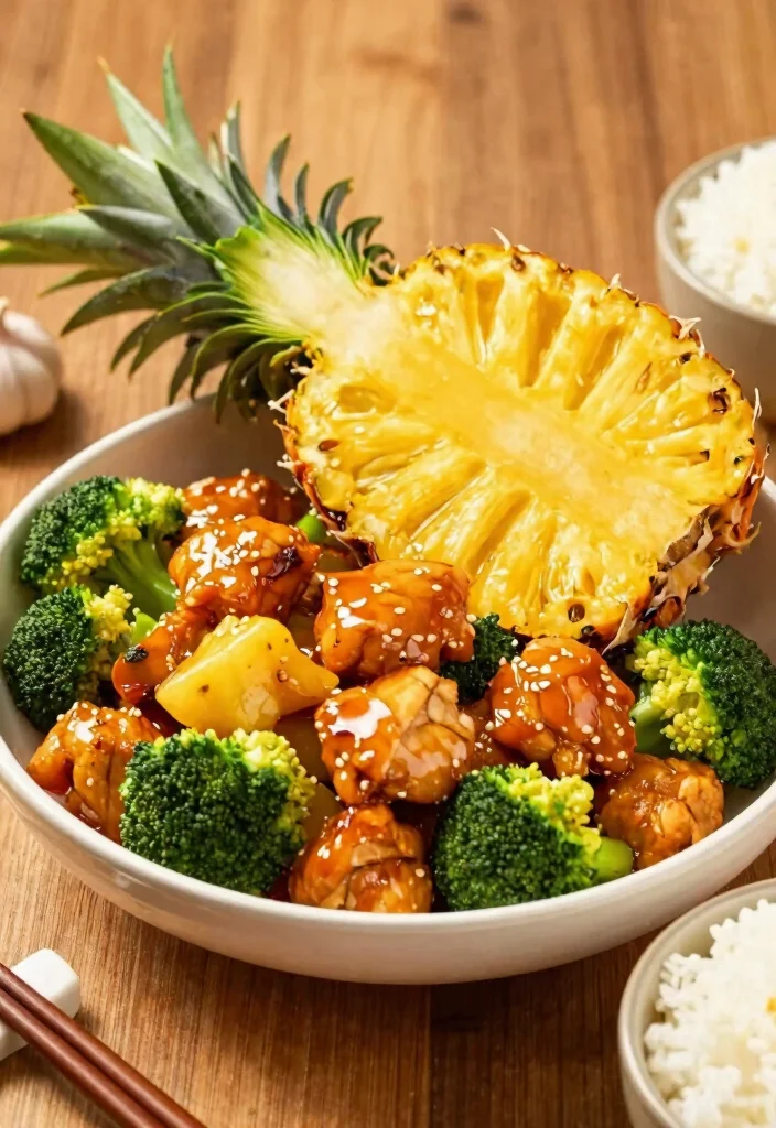 16 Classic Chicken Broccoli Stir Fry Recipes - 10. Sweet and Sour Chicken Broccoli Stir Fry 1