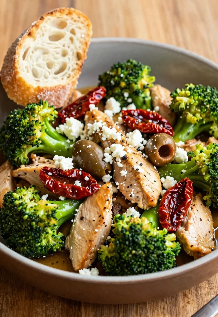 16 Classic Chicken Broccoli Stir Fry Recipes - 14. Mediterranean Chicken Broccoli Stir Fry 1