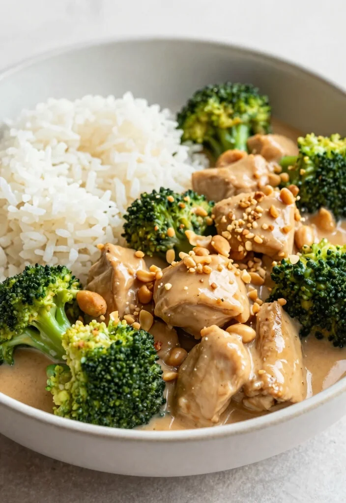 16 Classic Chicken Broccoli Stir Fry Recipes - 6. Peanut Chicken Broccoli Stir Fry 1