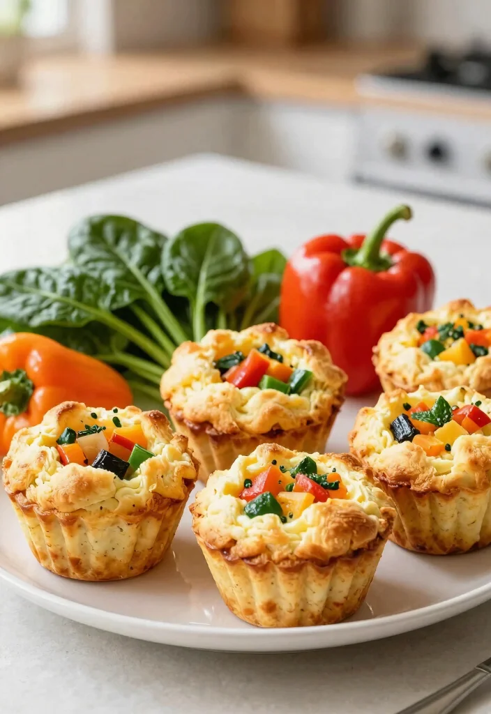 16 Easy Low Calorie Meal Prep Lunch Recipes - 8. Baked Egg Muffins 1