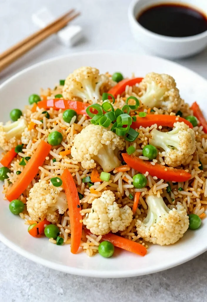 16 Easy Meal Prep Recipes for College Students - 11. Cauliflower Fried Rice 1