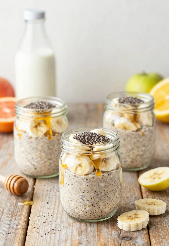 16 Easy Meal Prep Recipes for College Students - 2. Overnight Oats 1
