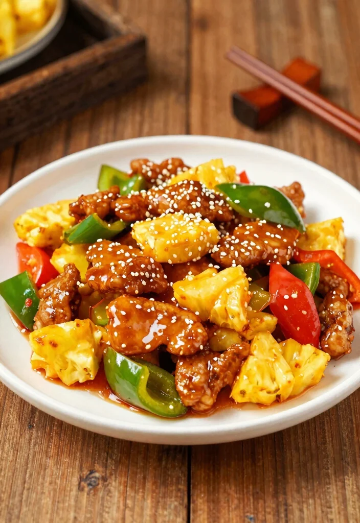 16 Easy Pork Stir Fry Recipes For Any Night - 1. Sweet and Sour Pork Stir Fry 1
