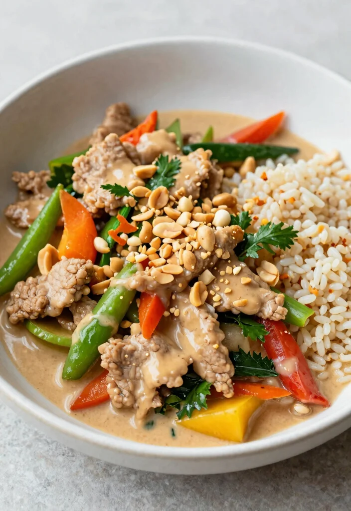 16 Easy Pork Stir Fry Recipes For Any Night - 12. Peanut Pork Stir Fry 1