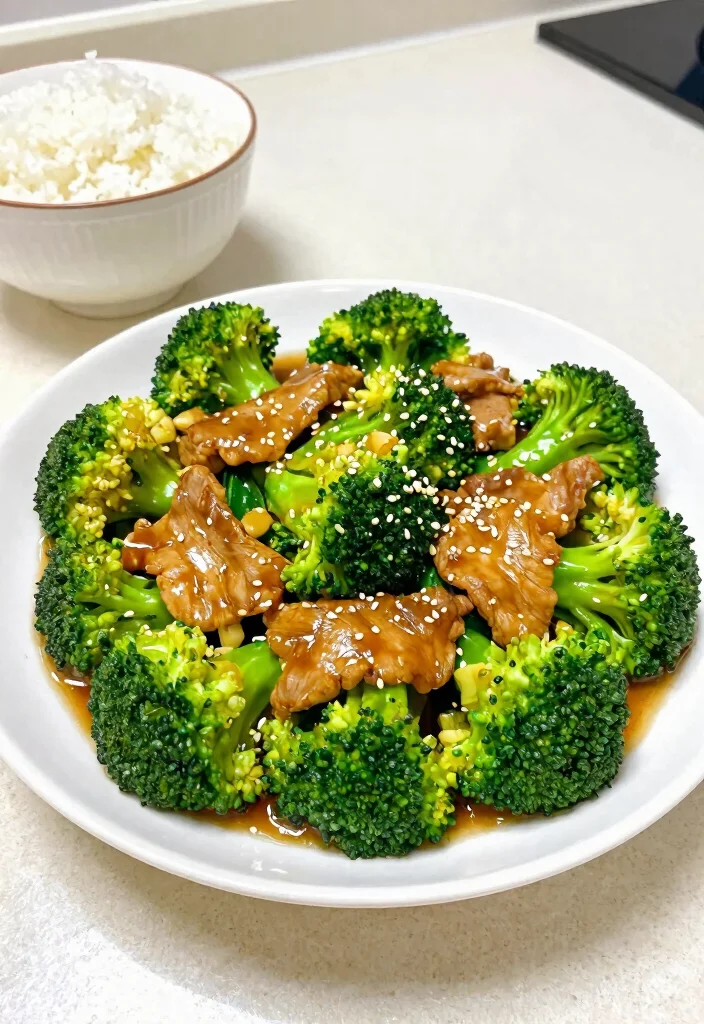 16 Easy Pork Stir Fry Recipes For Any Night - 2. Garlic Pork and Broccoli Stir Fry 1