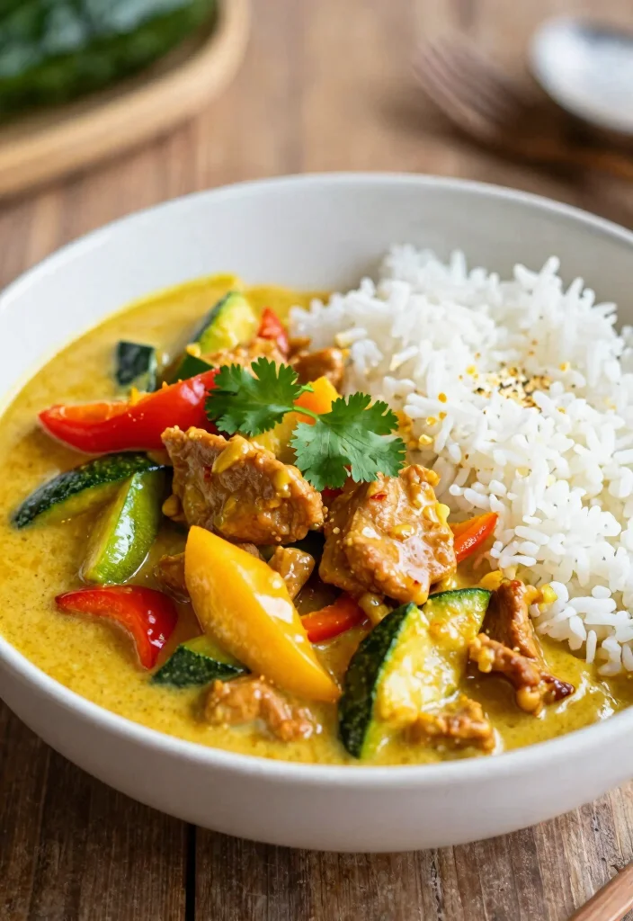 16 Easy Pork Stir Fry Recipes For Any Night - 7. Coconut Curry Pork Stir Fry 1