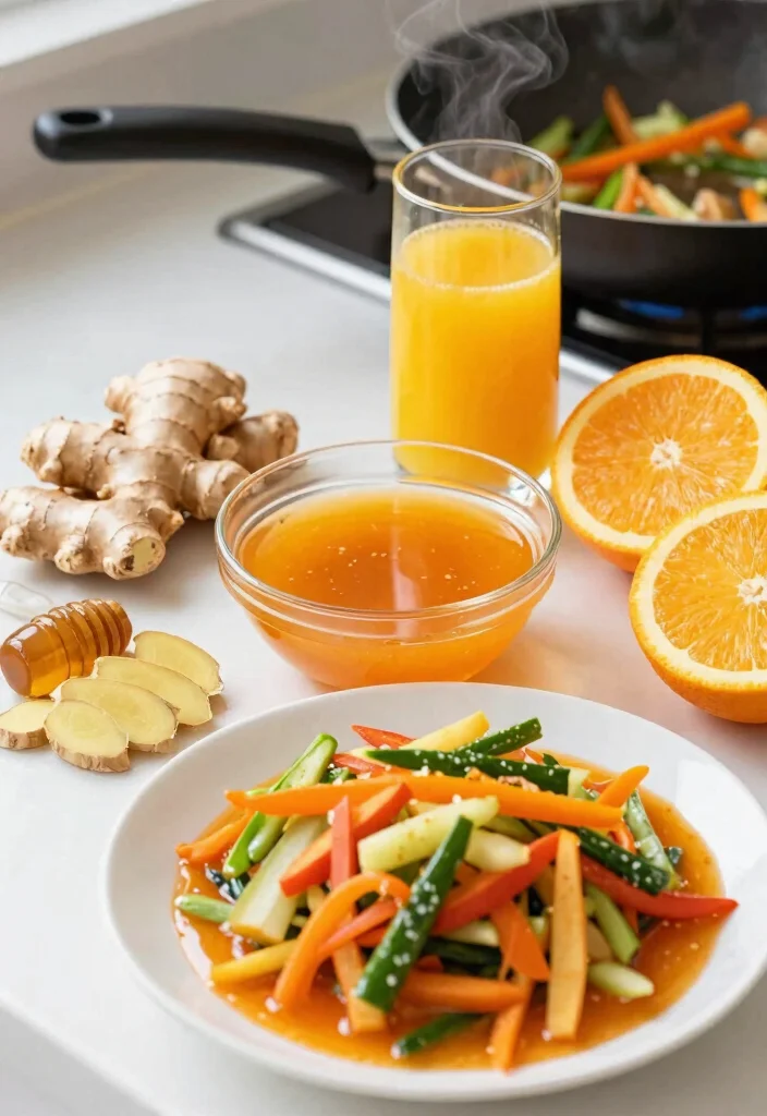 16 Easy Stir Fry Sauce Recipes You Can Make Fast - 15. Orange Ginger Stir Fry Sauce 1