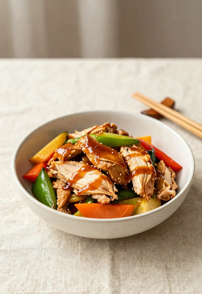 16 Easy Teriyaki Chicken Stir Fry Recipes At Home - 10. Teriyaki Chicken Stir Fry for One 1