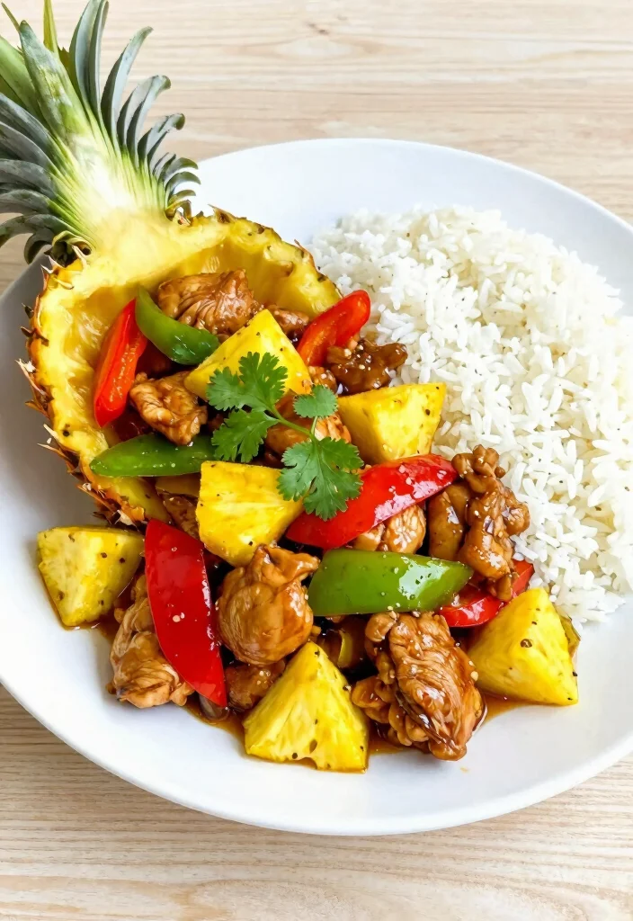 16 Easy Teriyaki Chicken Stir Fry Recipes At Home - 3. Pineapple Teriyaki Chicken Stir Fry 1