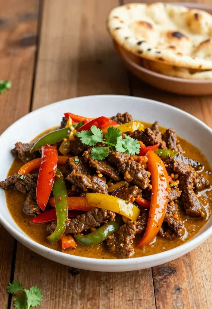 16 Flank Steak Stir Fry Recipes That Stay Juicy - 14. Curried Flank Steak Stir Fry 1