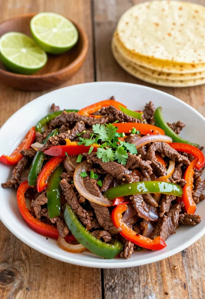 16 Flank Steak Stir Fry Recipes That Stay Juicy - 9. Cilantro Lime Flank Steak Stir Fry 1
