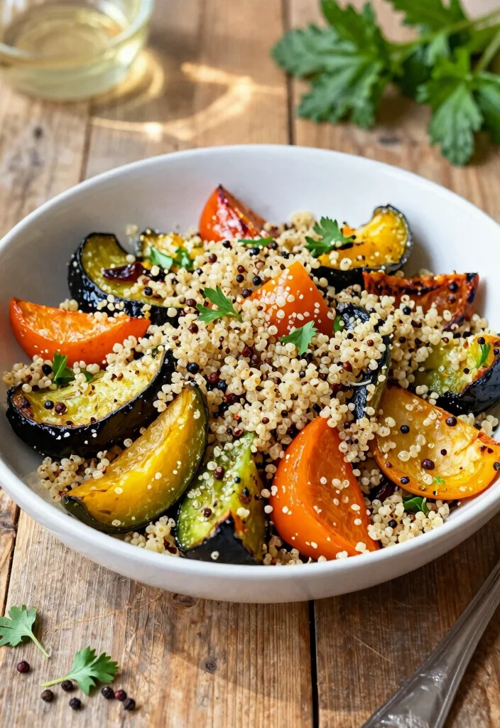 16 Freezer Meal Prep Recipes for One - 3. Roasted Vegetable Quinoa Bowls 1